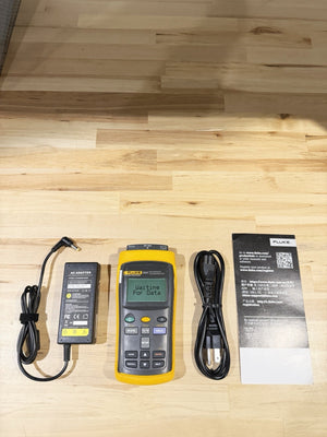 FLUKE 1523 REFERENCE THERMOMETER (CALIBRATED 2026) FREE SHIPPING /TESTED