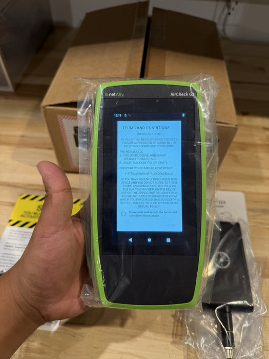 NETALLY AIRCHECK G3 PRO WIRELESS TESTER WITH CHARGER & ANTENNA