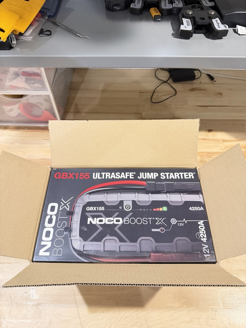 NOCO BOOST X GBX155 4250 AMP 12V ULTRASAFE LITHIUM JUMP STARTER (NEW SEALED)