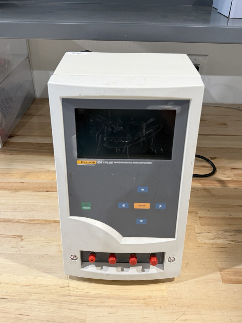 FLUKE BIOMEDICAL IDA 4 PLUS INFUSION DEVICE ANALYZER SERIES TESTED