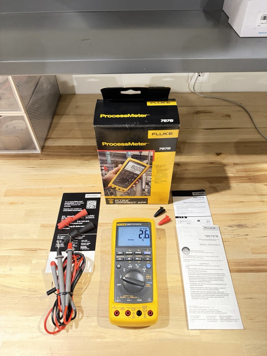 FLUKE 787B PROCESS METER TESTED