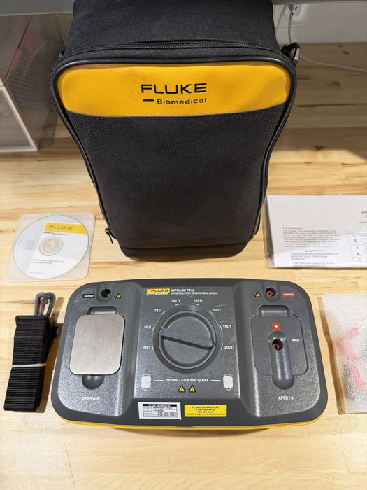 FLUKE 7010 BIOMEDICAL SELECTABLE LOADS W/ LEADS (TESTED) EXCELLENT CONDITION
