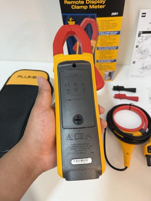 FLUKE 381 REMOTE DISPLAY CLAMP METER MFD 2025