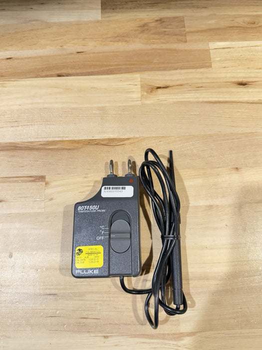 FLUKE 80T-150UA TEMPERATURE PROBE TESTED