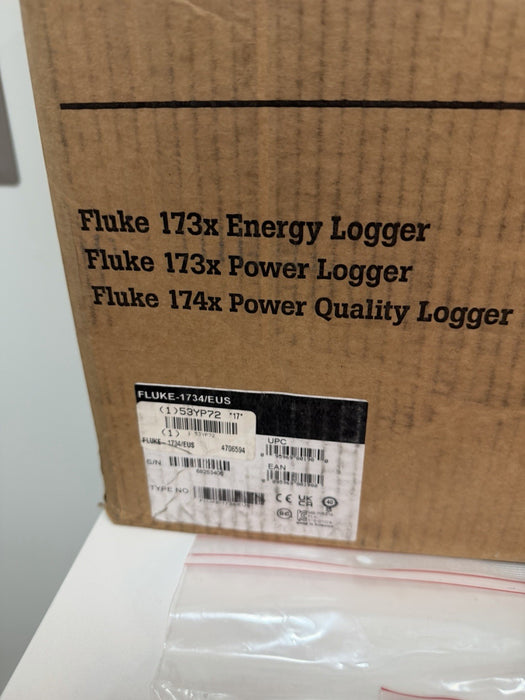 FLUKE 1734/EUS ENERGY LOGGER CALIBRATED 2026