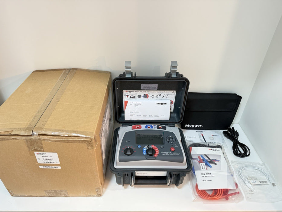 MEGGER MIT1025 10KV INSULATION RESISTANCE TESTER NEW