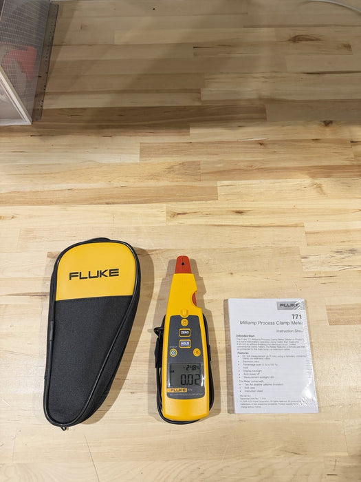 FLUKE 771 MILLIAMP PROCESS CLAMP METER ( NEW CONDITION ) SHIPS FAST