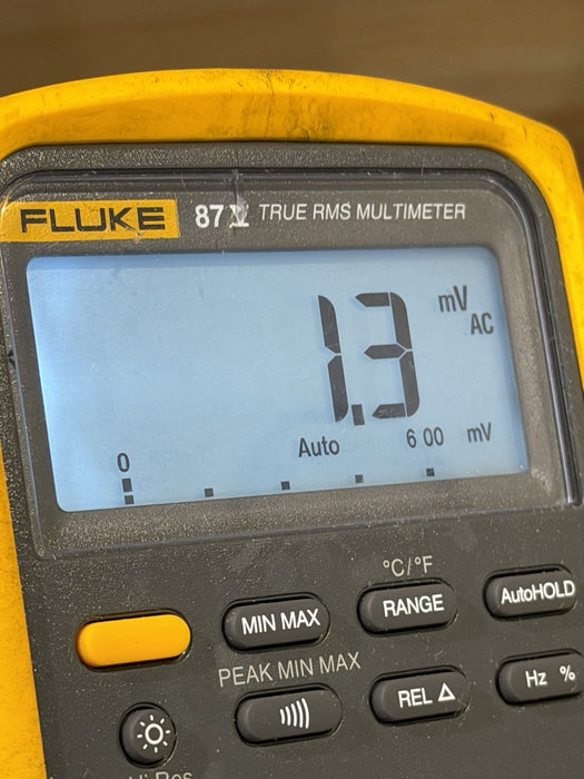 FLUKE 87V TRUE RMS MULTIMETER W/ LEADS (TESTED) SHIPS FAST