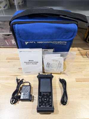 AFL NOYES M200 OTDR SM 1310/1550 WITH ACCESSORIES FOR PARTS