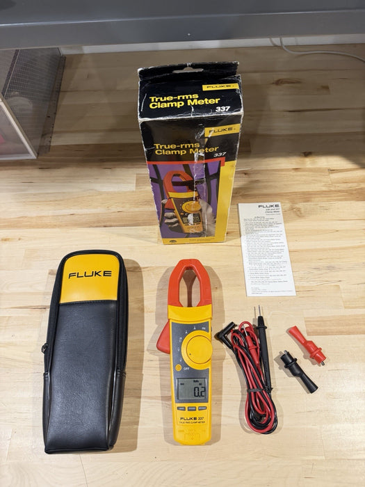 FLUKE 337 TRUE RMS CLAMP METER NEW