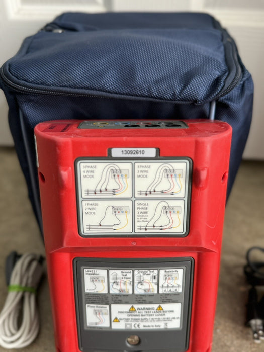 AMPROBE DM-III MULTITEST FLEX POWER DATALOGGER BR CALIBRATED 2023