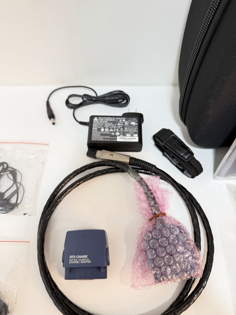 FLUKE NETWORKS DTX-1800 CABLE ANALYZER KIT RARE