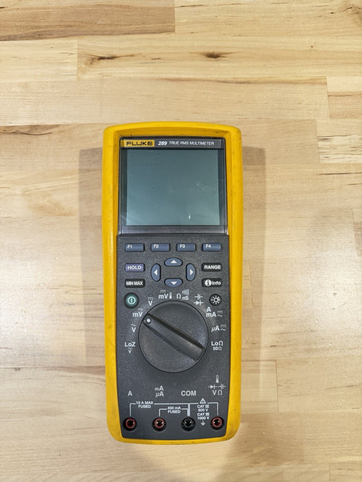 FLUKE 289 TRUE-RMS LOGGING MULTIMETER FOR PARTS