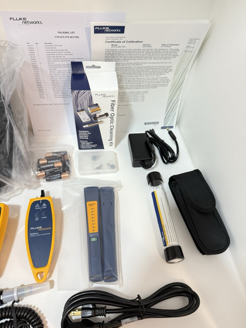 FLUKE NETWORKS FTK1475 POWER METER MULTIMODE KIT MFD 2024