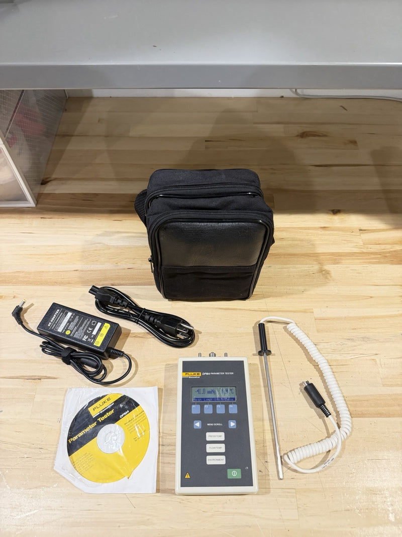FLUKE BIOMEDICAL DPM4-2G PARAMETER TESTER W/ CHARGER & PROBE (TESTED) SHIPS FAST