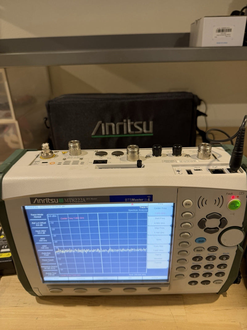 ANRITSU MT8222A BTS MASTER MULTI-FUNCTIONAL BASE STATION ANALYZER TESTED