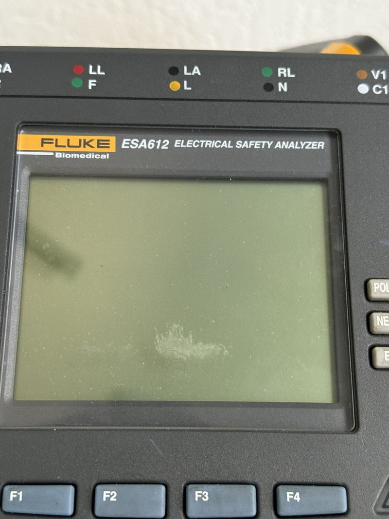FLUKE BIOMEDICAL ESA612 230V EU ELECTRICAL SAFETY ANALIZER CALIBRATED 2024