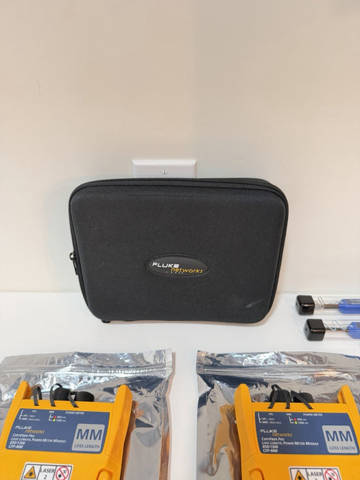 FLUKE NETWORKS CFP-MM-ADD CERTIFIBER PRO MULTIMODE OLTS MODULES KIT (NEW SEALED)