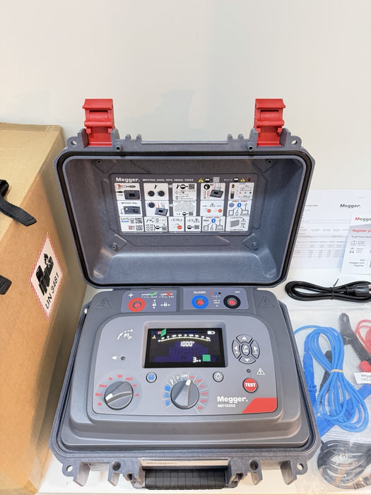 MEGGER MIT1525-2 15KV ADVANCED INSULATION TESTER(CALIBRATED 2026/2027)NEW SEALED