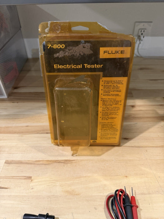 FLUKE 7-600 ELECTRICAL TESTER RARE
