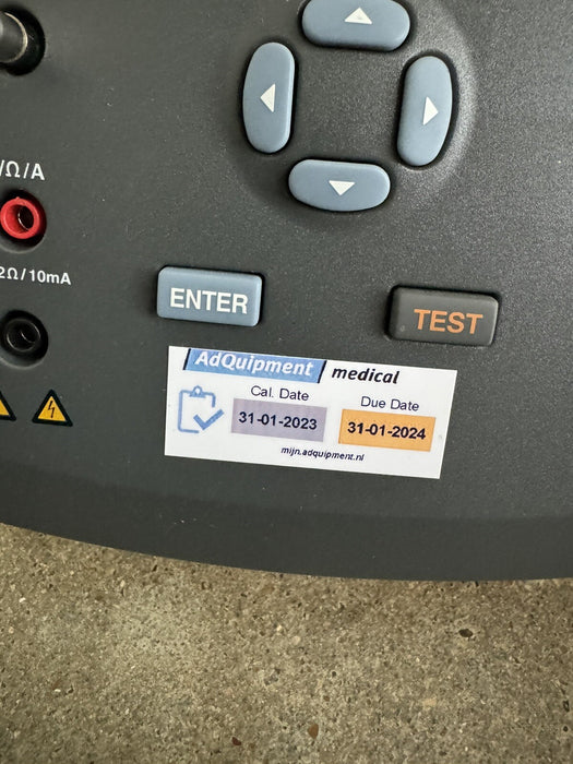 FLUKE ESA615 EU 230V ELECTRICAL SAFETY ANALYZER CALIBRATED 2024
