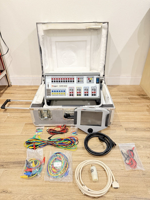 MEGGER MPRT8430 PROTECTIVE RELAY TESTING SYSTEM & TOUCHVIEW INTERFACE PARTS ONLY