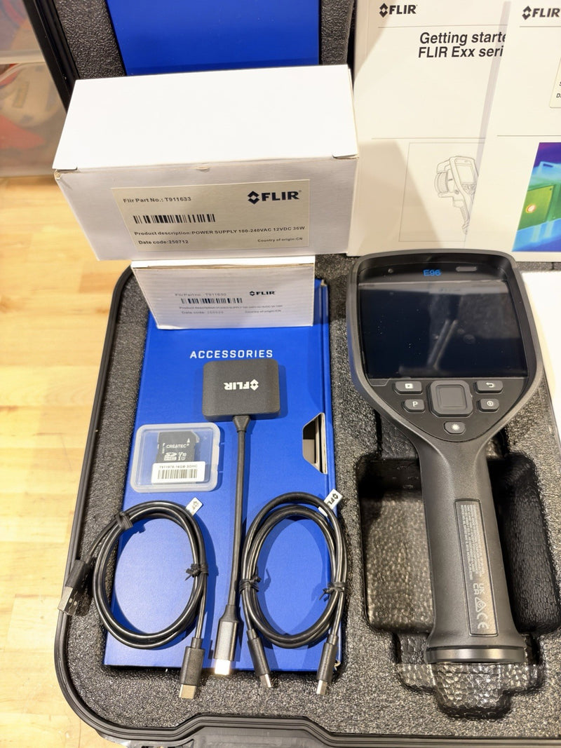 FLIR E96 DUAL FOV 14+24 THERMAL CAMERA (CALIBRATED 2026) NEW