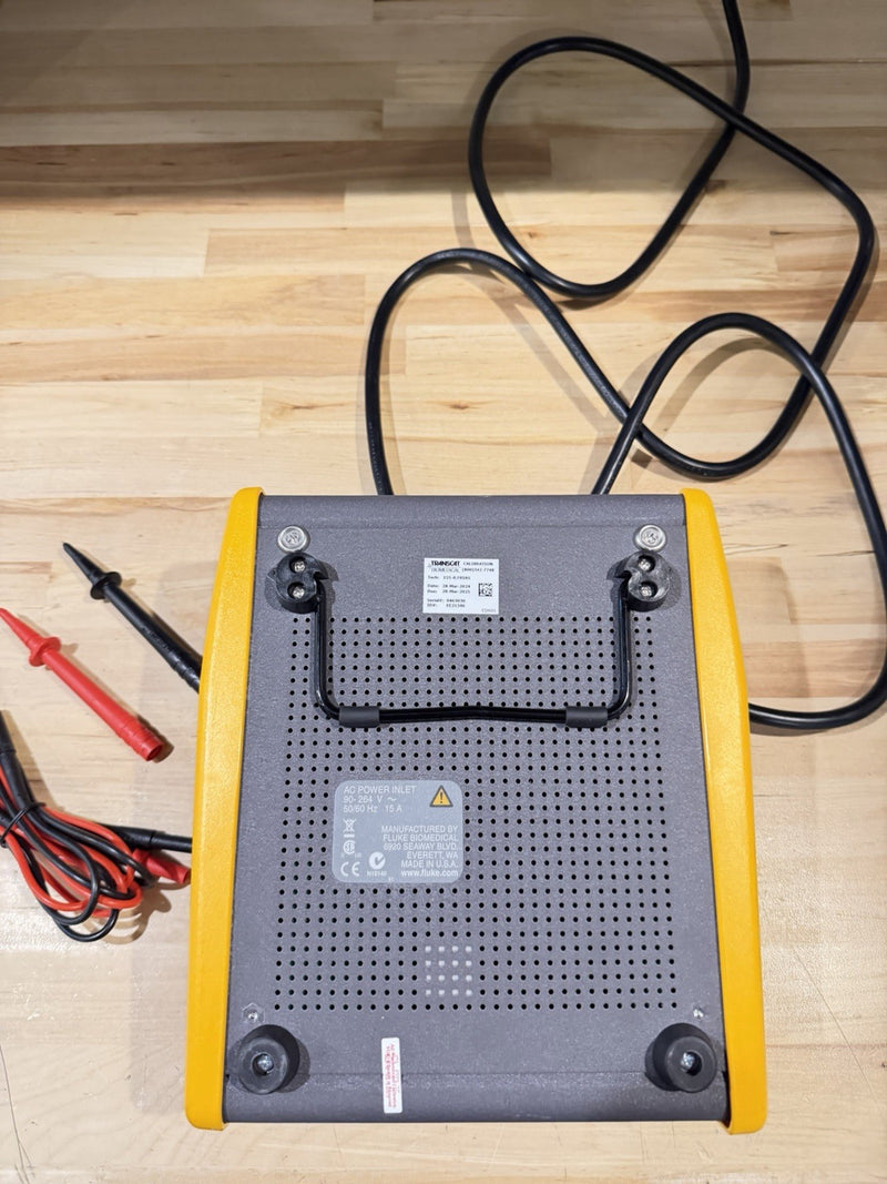 FLUKE BIOMEDICAL ESA601 ELECTRICAL SAFETY ANALYZER TESTER CALIBRATED 2025