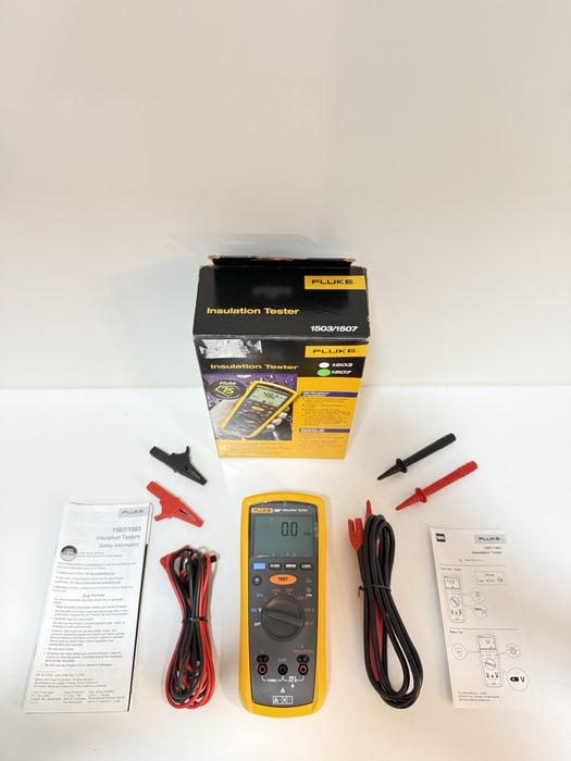 FLUKE 1507 INSULATION TESTED NEW SEALEDCALIBRATED 2025