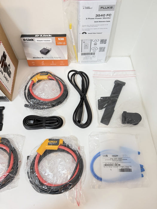 FLUKE 3540 FC 3-PHASE POWER MONITOR KIT (NEW FACTORY SEALED) FREE SHIPPING