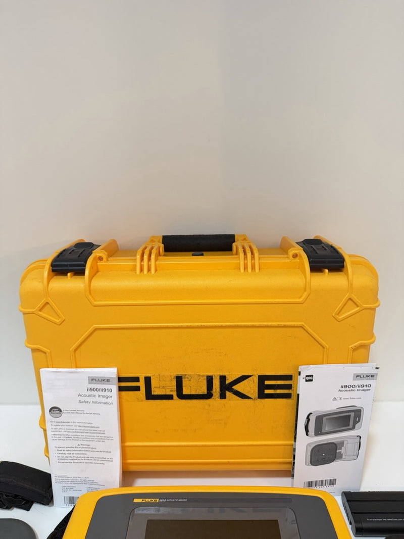 FLUKE ii910 ACOUSTIC IMAGER KIT W/ ACCESSORIES FREE SHIPPING (TESTED)