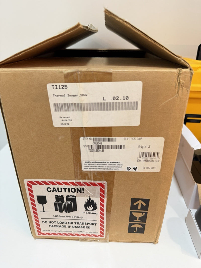 FLUKE TI125 30HZ THERMAL IMAGER - TESTED RARE