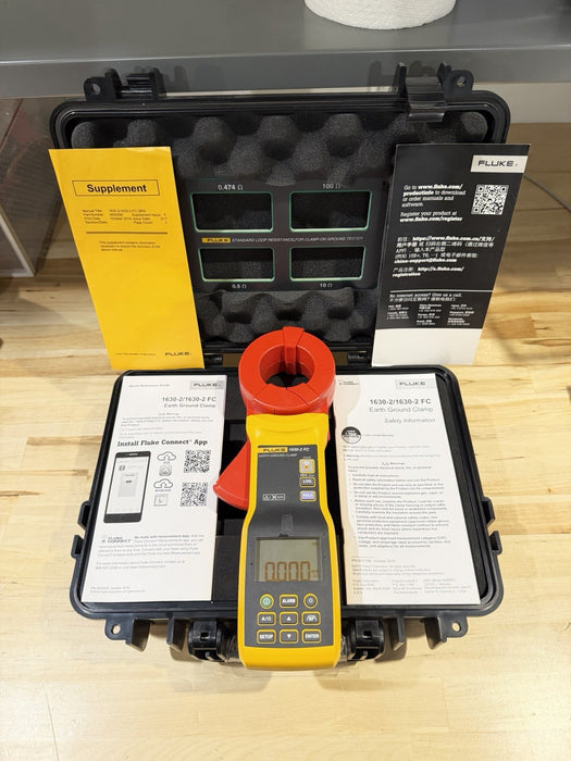 FLUKE 1630-2 FC EARTH GROUND CLAMP (NEW) FREE SHIPPING
