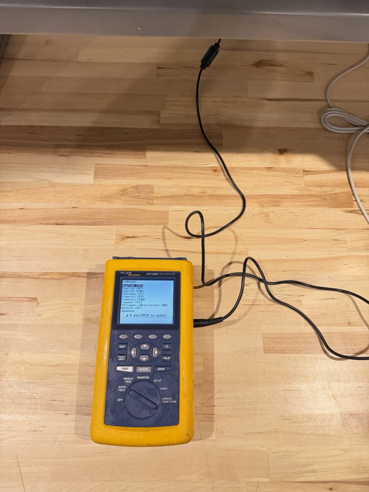 FLUKE NETWORKS DSP-4000 CABLE ANALYZER MAINFRAME ONLY