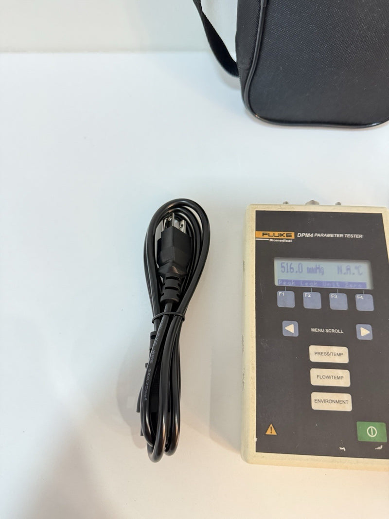 FLUKE BIOMEDICAL DPM4-2G PARAMETER TESTER WITH CHARGER & BAG TESTED