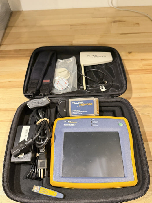 FLUKE NETWORKS ETHERSCOPE SERIES II NETWORK ASSISTANT KIT