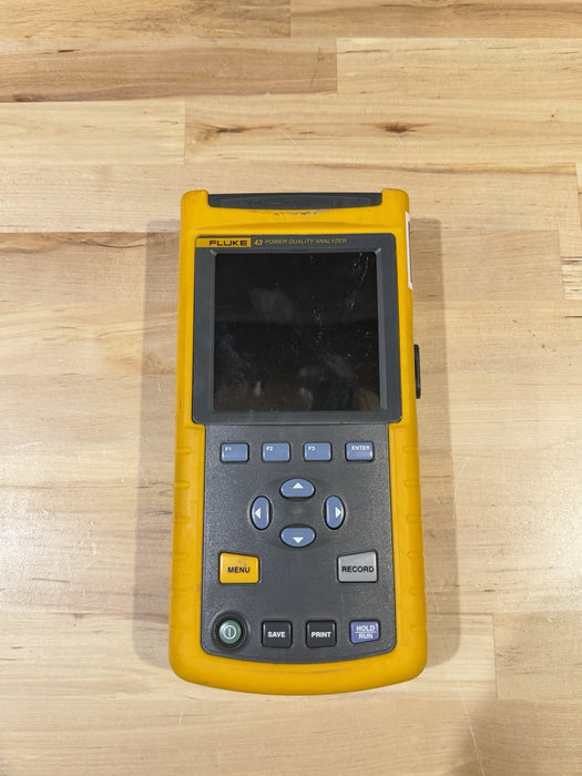 FLUKE 43 POWER QUALITY ANALYZER FOR PARTS