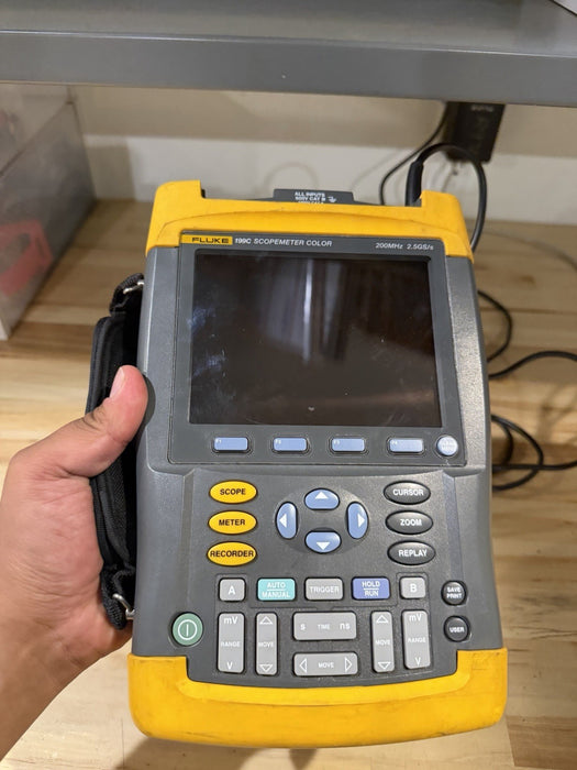FLUKE 199C SCOPEMETER COLOR FOR PARTS