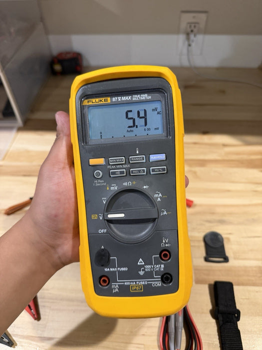 FLUKE 87V-MAX/E2 INDUSTRIAL COMBO KIT TESTED