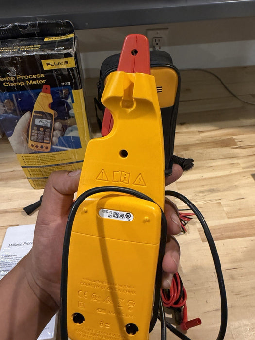 FLUKE 773 MILLIAMP PROCESS CLAMP (TESTED) FREE SHIPPING