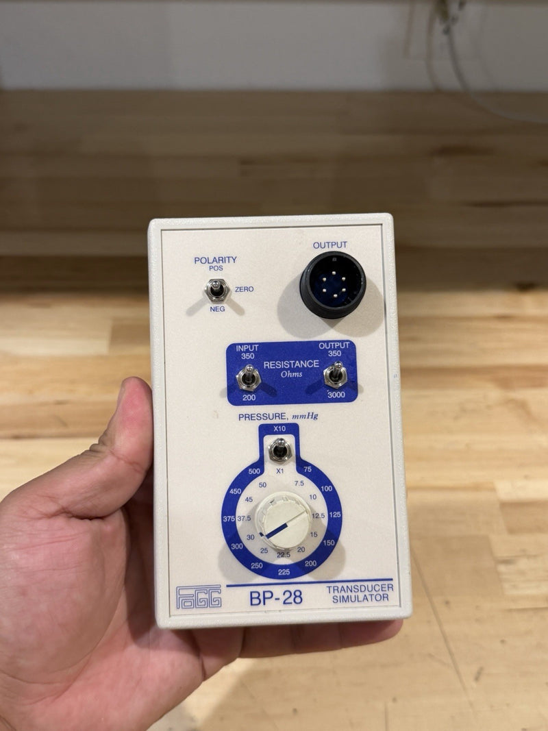 FOGG SYSTEM BP-28 PRESSURE TRANSDUCER SIMULATOR (SHIPS FAST)