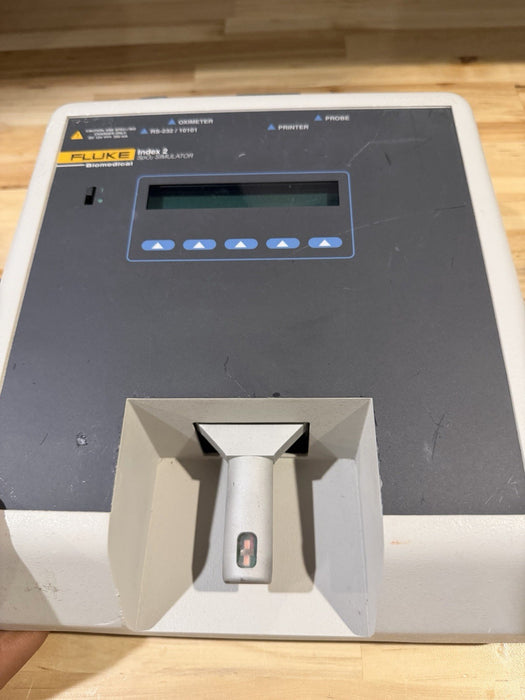 FLUKE BIOMEDICAL INDEX 2 SPO2 SIMULATOR & CHARGER