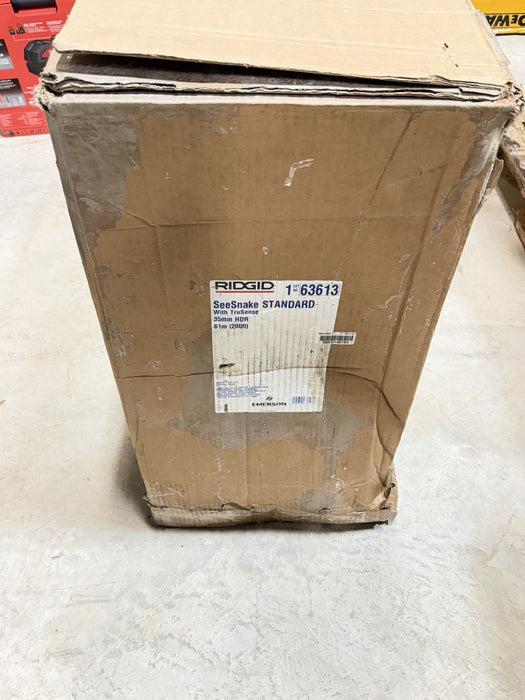 RIDGID 63613 SEESNAKE STANDARD W/ TRUSENSE 35MM HDR 61M 200FT (NEW SEALED)