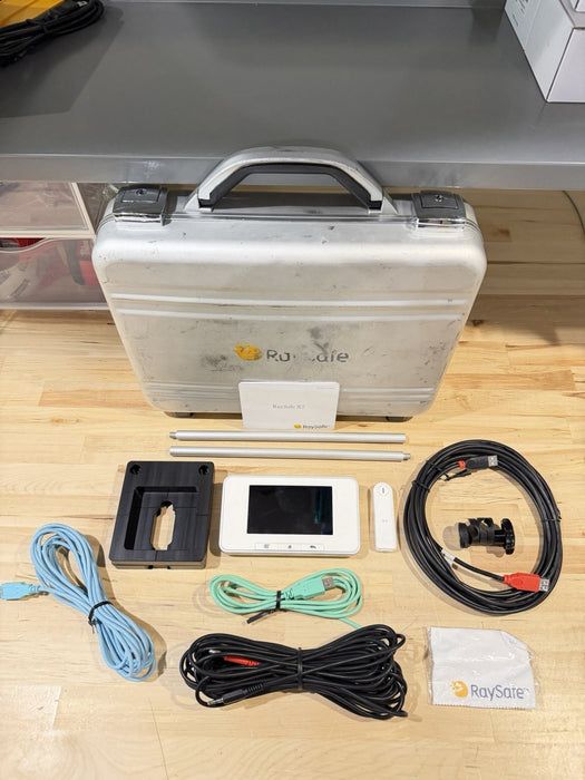 RAYSAFE X2 BASE UNIT KIT W/ SENSORS & ACCESSORIES (TESTED) FREE SHIPPING