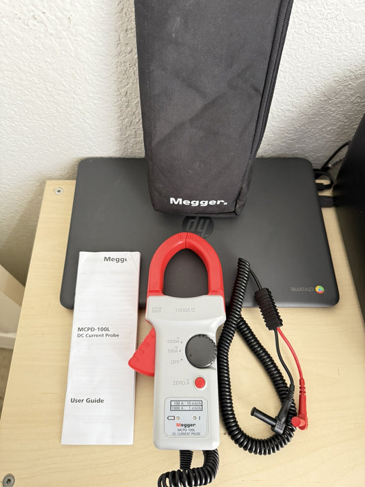 MEGGER MCPD 100L - DLRO100 DC CLAMP WITH BAG