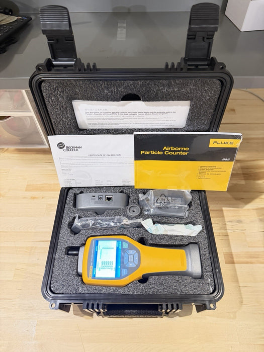 FLUKE 985 AIRBORNE PARTICLE COUNTER TESTER CALIBRATED 2025 TESTED