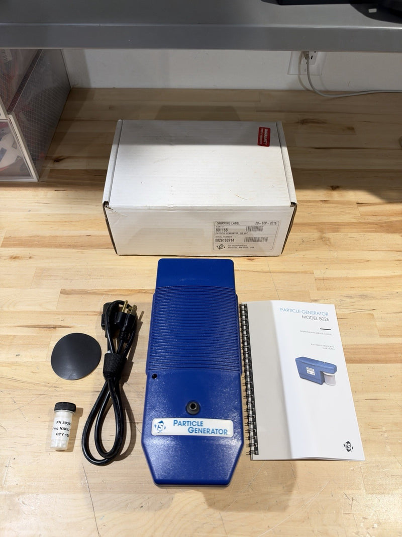 TSI PARTICLE GENERATOR 8026 (NEW SEALED) TESTED - SHIPS FAST