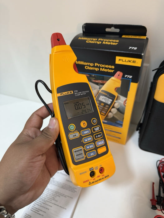 FLUKE 772 MILLIAMP PROCESS CLAMP METER MFD-2025 NEW SEALED