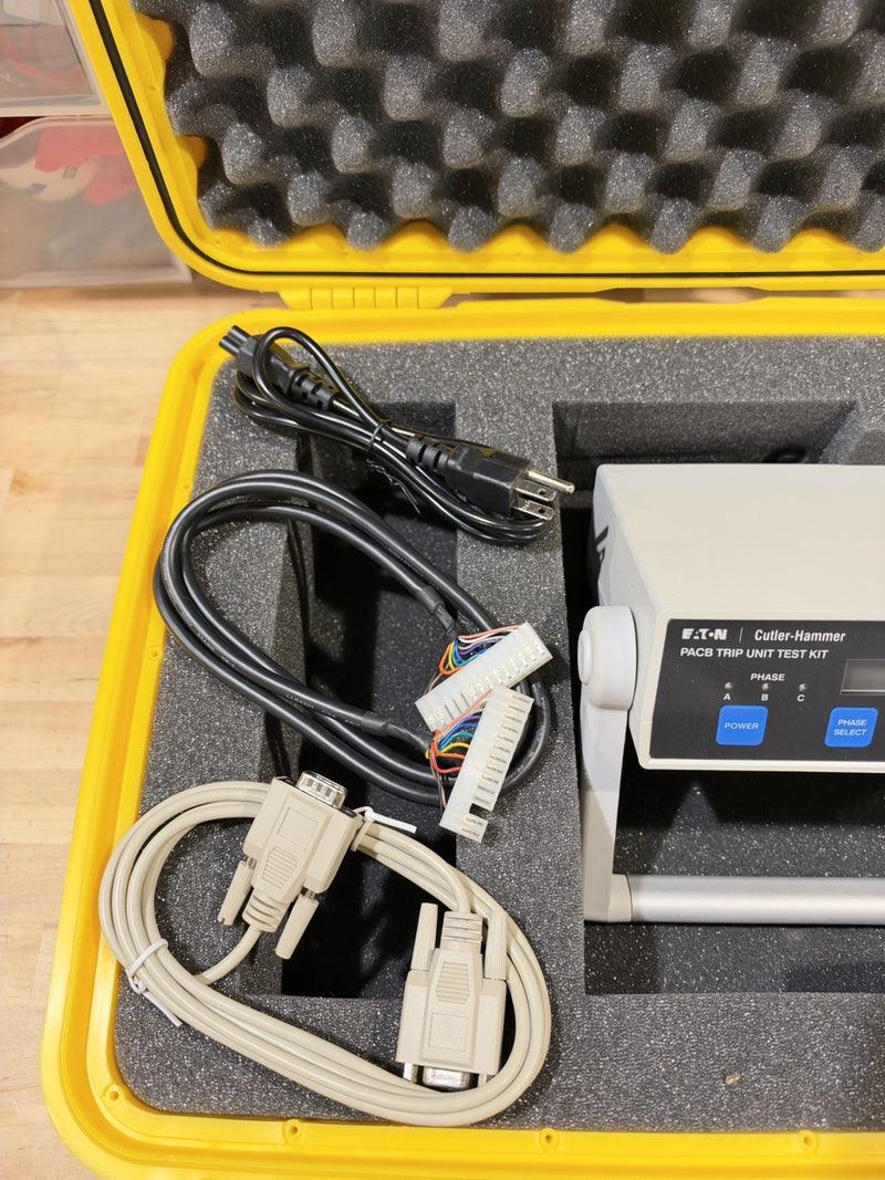 EATON MTK1000 TEST KIT FOR MAGNUM DS DIGITRIP CUTLER HAMMER TRIP UNIT TEST KIT