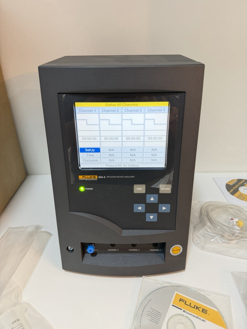 FLUKE BIOMEDICAL IDA-5 INFUSION DEVICE ANALYZER KIT (NEW SEALED) SHIPS FREE